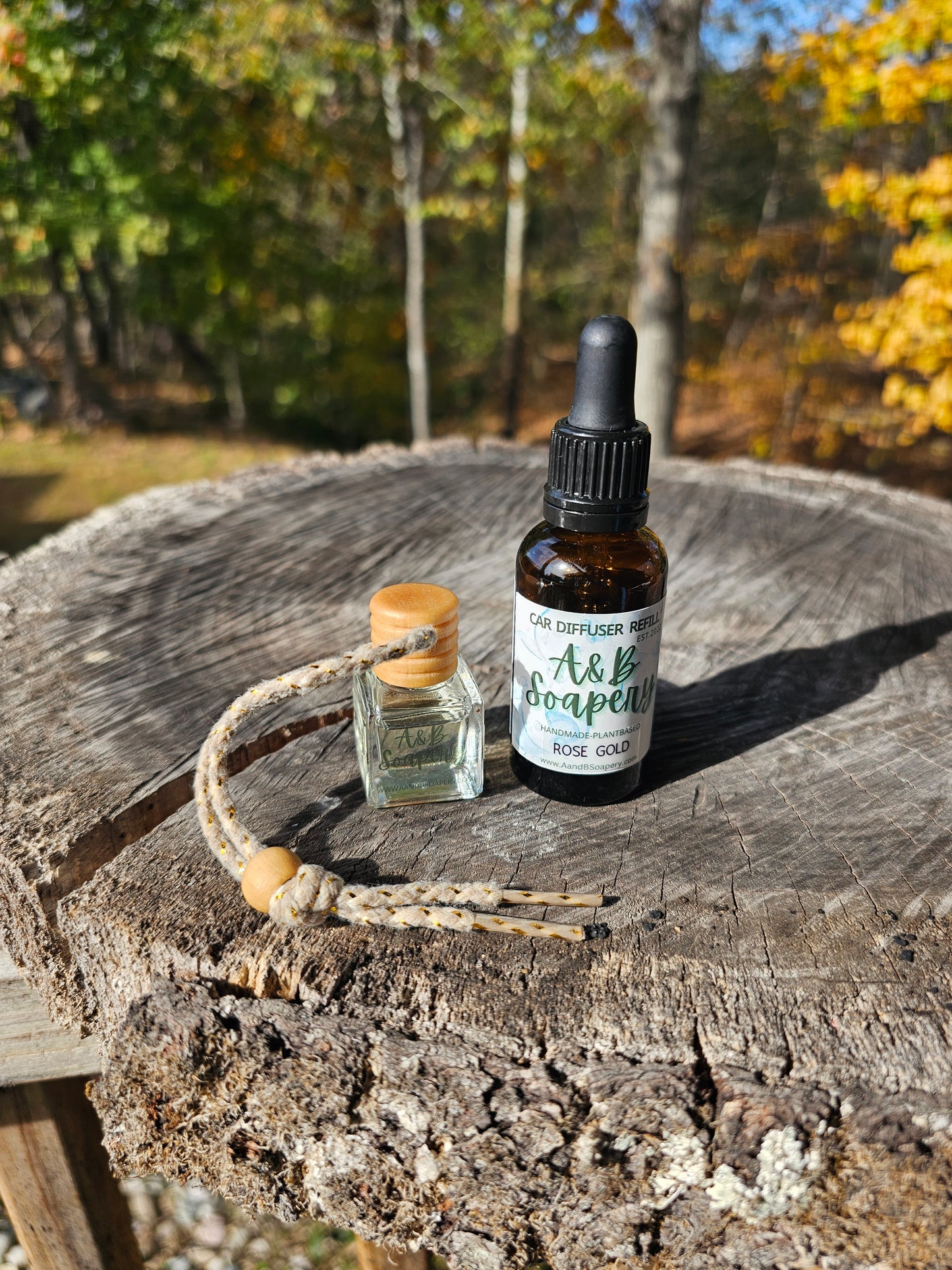 Car Air Diffuser Bundle (Car Diffuser + Car Diffuser Refill)